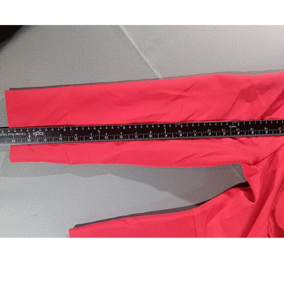 Vintage Tabby of California Red Blazer Size 14P 80s Power Suit Jacket USA Made - Picture 6 of 7